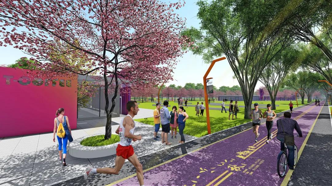 无锡尚贤河湿地夜光跑道路线,无锡古运河慢行步道