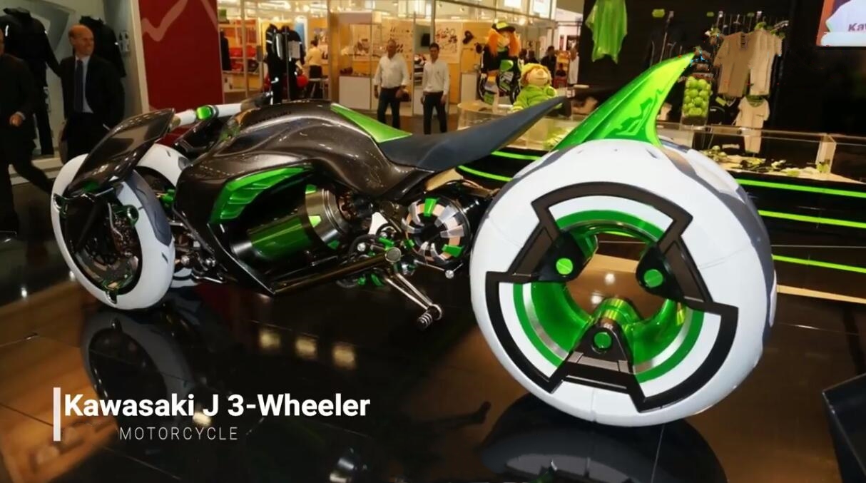 川崎j300最新款,川崎三轮概念车