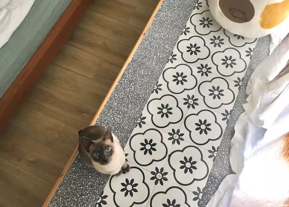 用水泥砌橱柜,用粘土捏一个好看的柜子