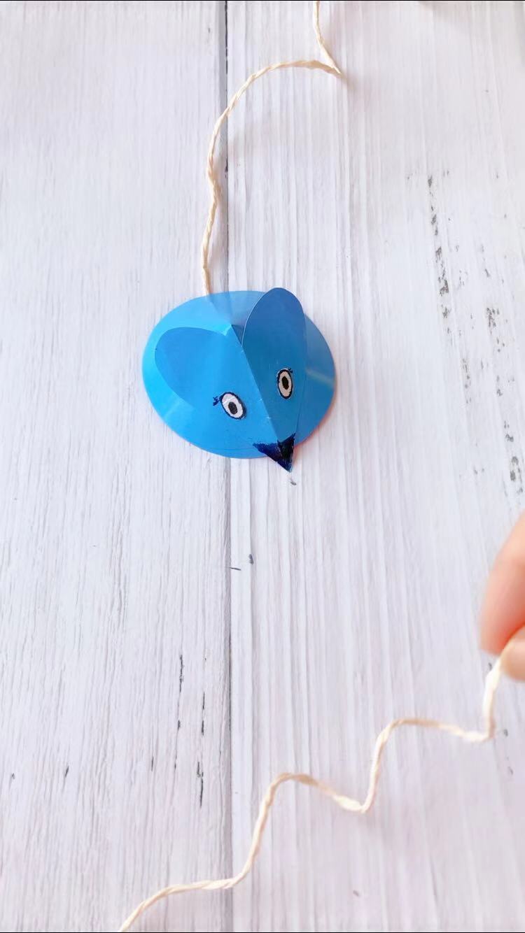 趣味小折纸儿童,趣味折纸教程小鸟