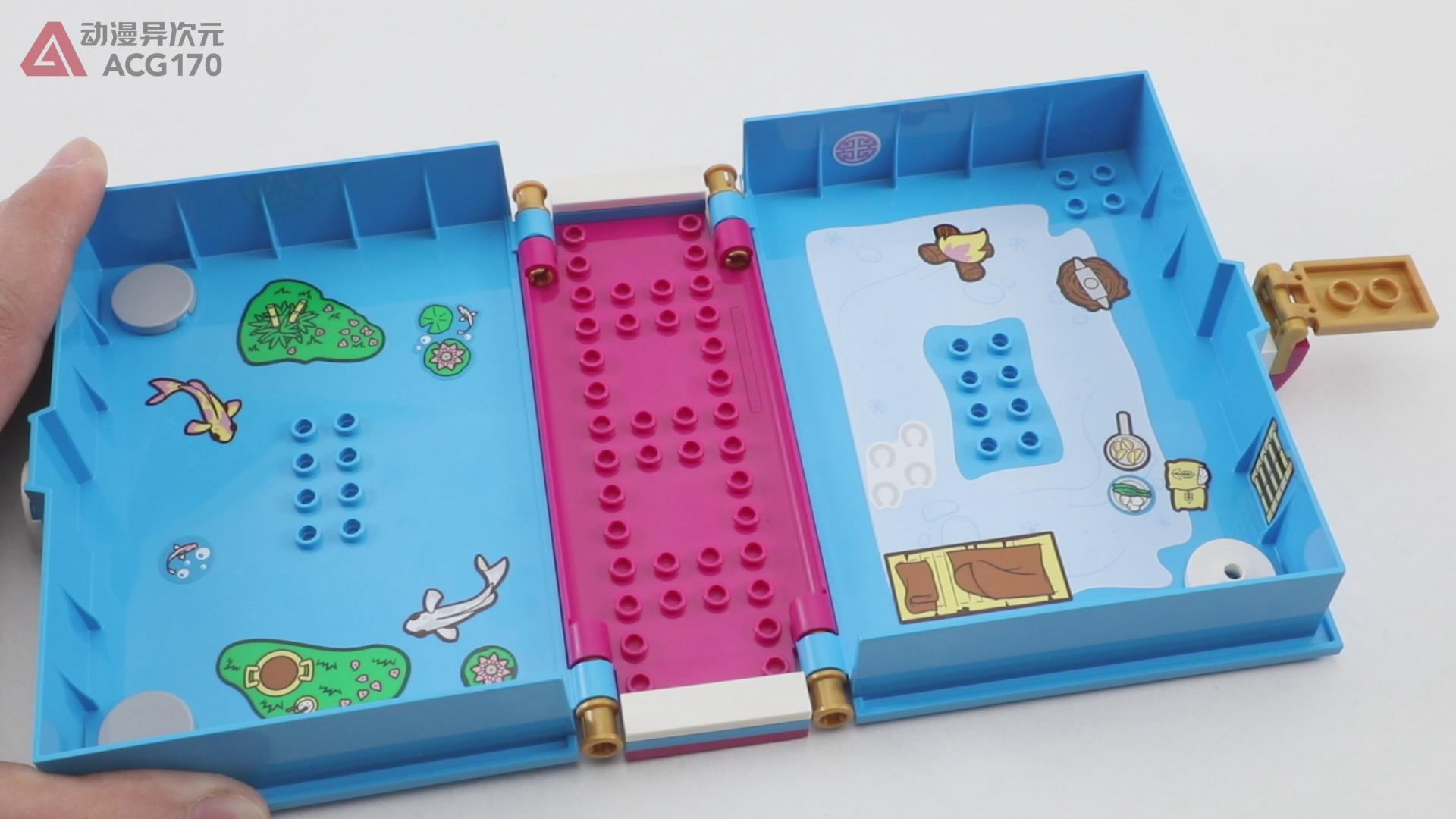 乐高迪士尼雪莉玫小颗粒积木教程,乐高迪士尼城堡3696拼装教程