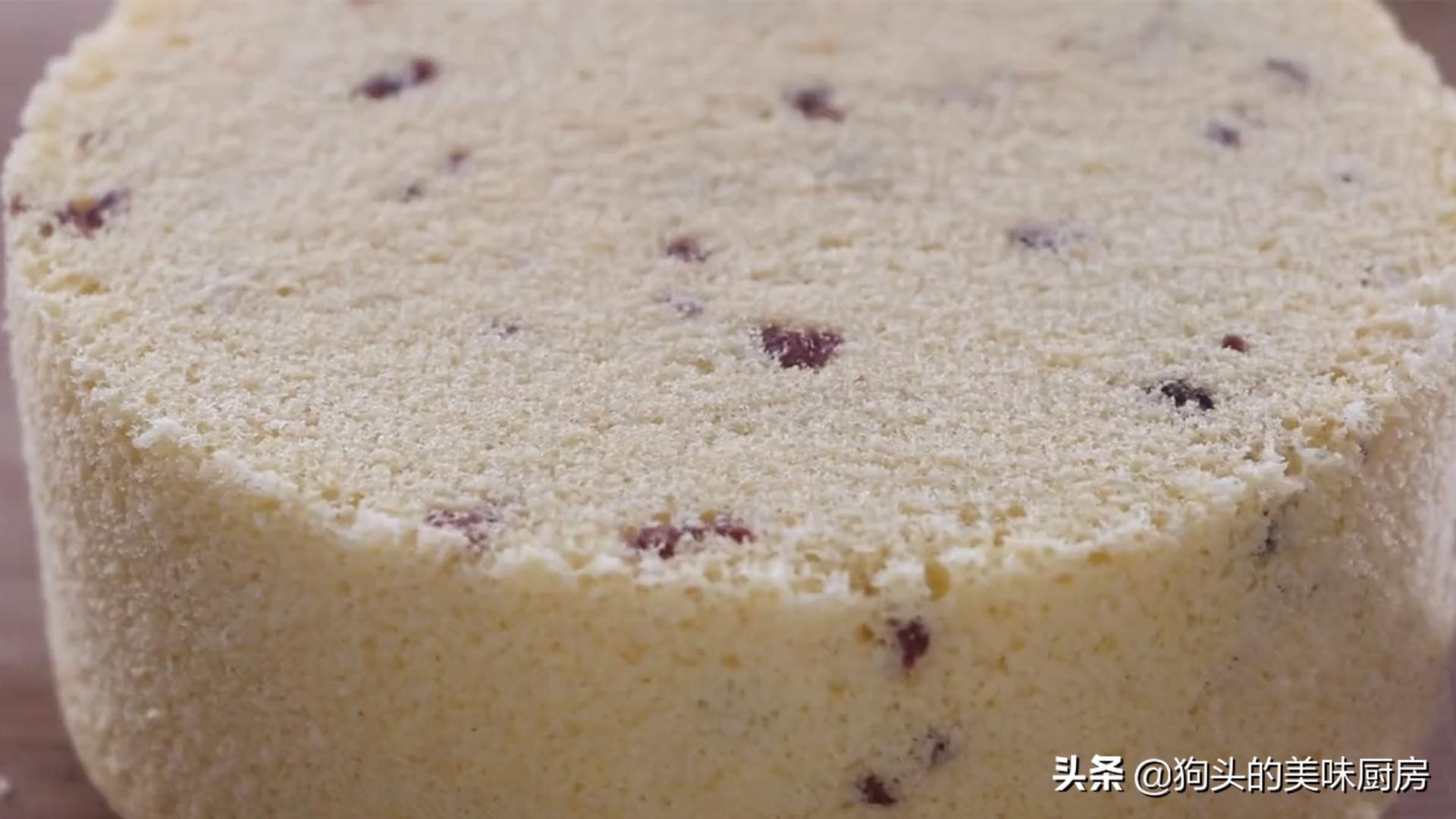 电饭煲自制简单的蛋糕不用烤箱,蛋糕制作无烤箱无电饭煲