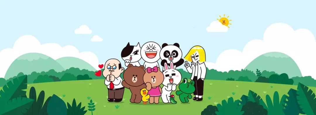 布朗熊可妮兔搞怪版,布朗熊与可妮兔网红打卡