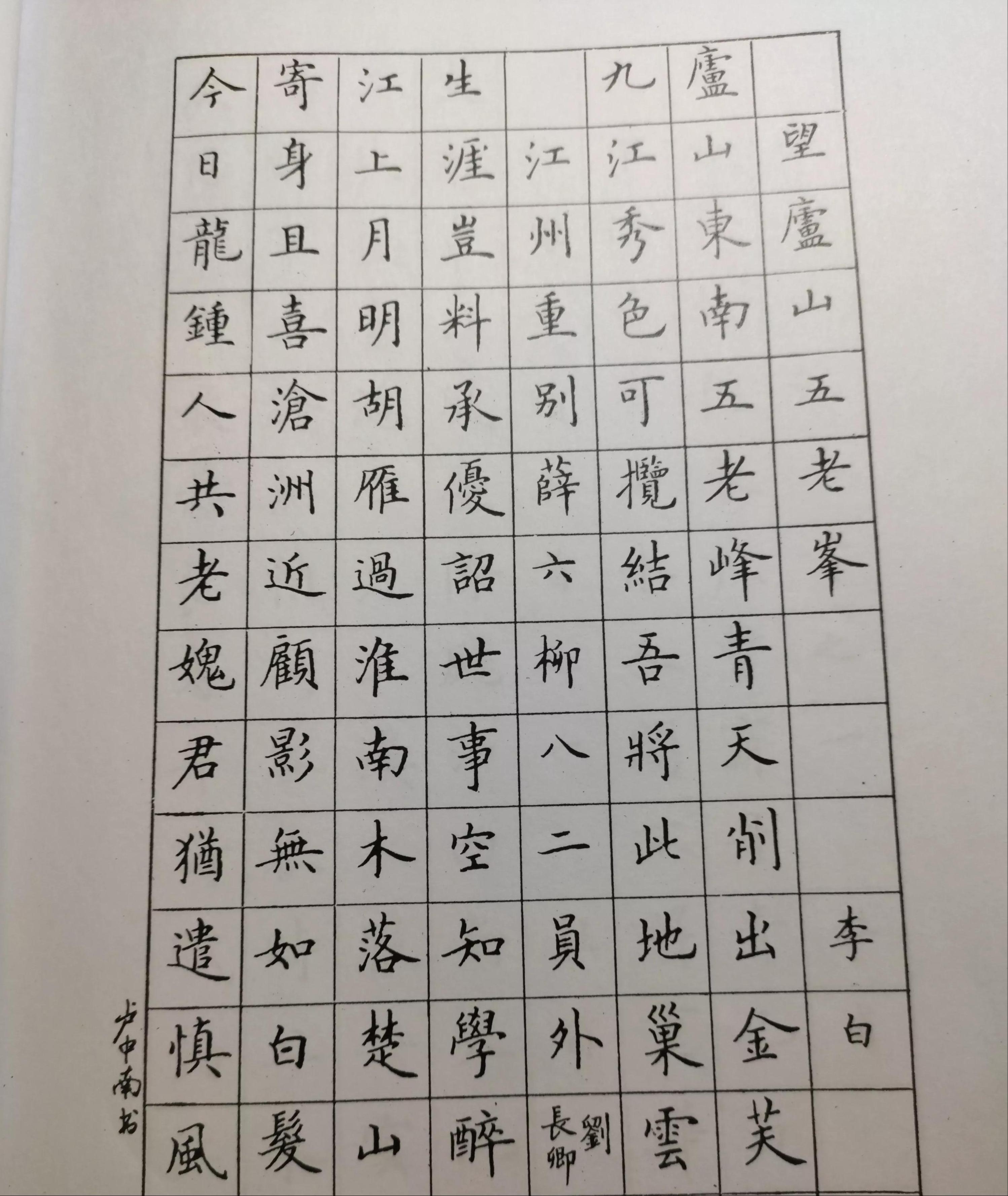 卢中南早期的书法字帖曝光，字迹温润细腻，笔笔到位，字字精准