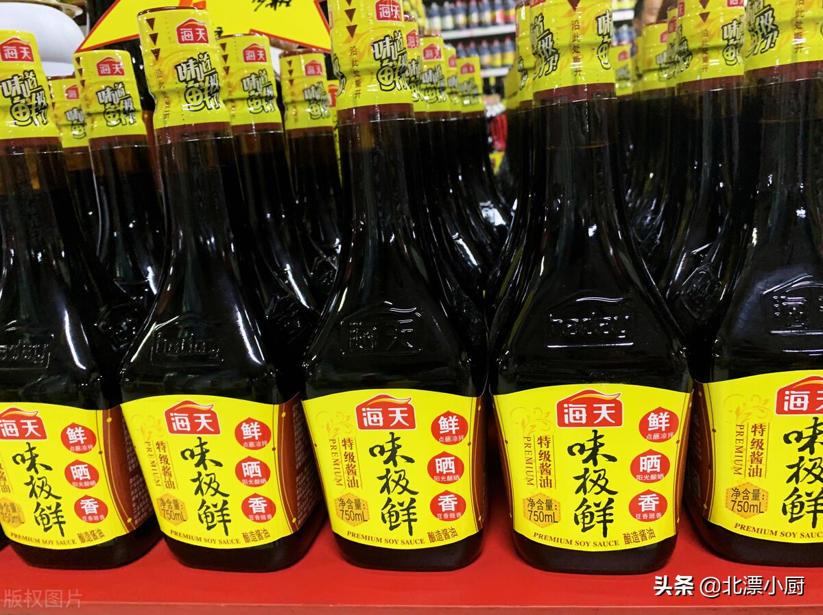 终于明白生抽和老抽的区别了,酱油生抽老抽一品鲜的区别