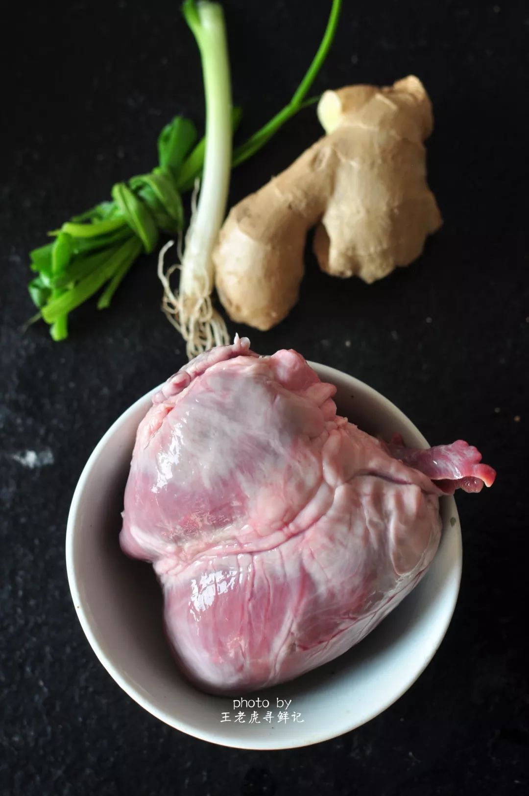 家庭卤肉卤猪心,卤好的猪心