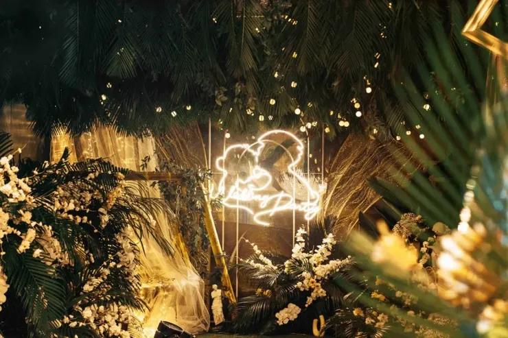 这场婚宴是你期待许久的模样吗,森林主题婚礼方案