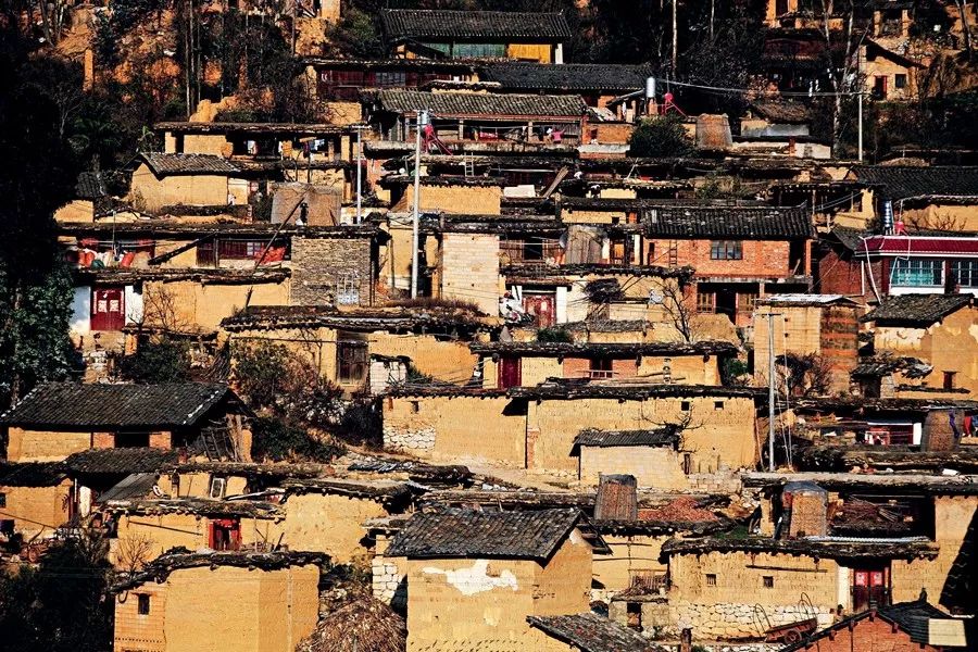 彝族土掌房建筑模型,彝族土掌房特点和功能