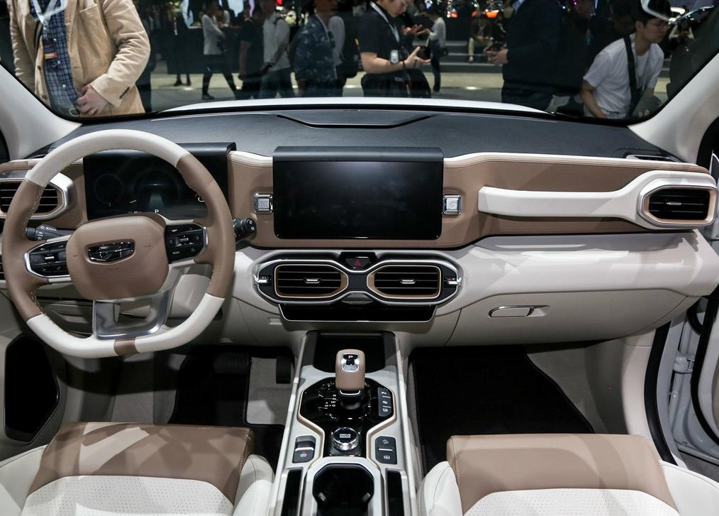 吉利汽车icon未来科技suv,吉利全新设计思路icon外观讲解