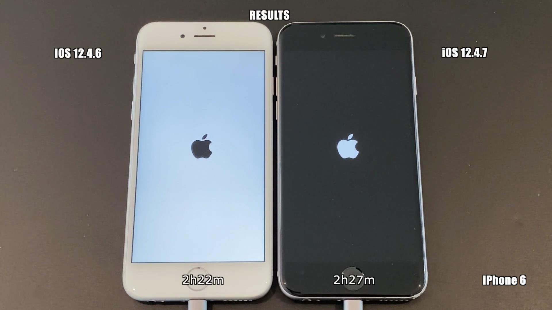 苹果5sios10.3.3对比ios12,ios12.4正式版续航怎么样