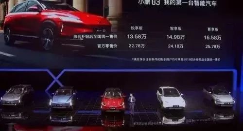 小鹏g3顶配19款,2019年顶配小鹏g3