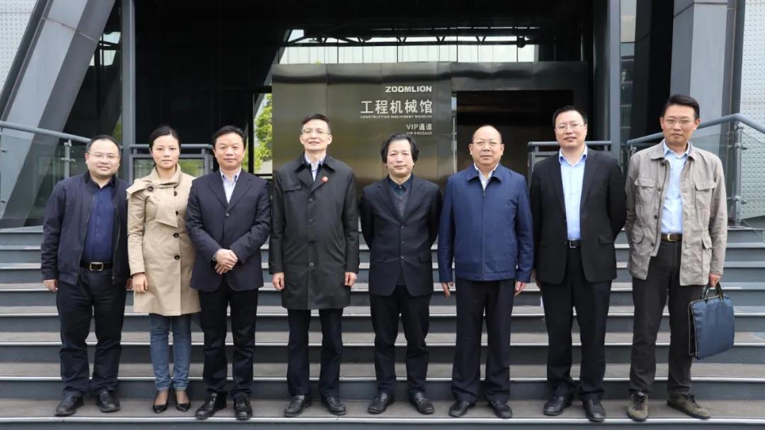 商企互联-彭继球、王勋爵走访调研中联重科和市环保协会