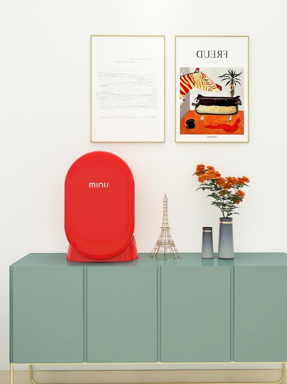 换了个小吉迷你版美妆冰箱，用起来舒服多了