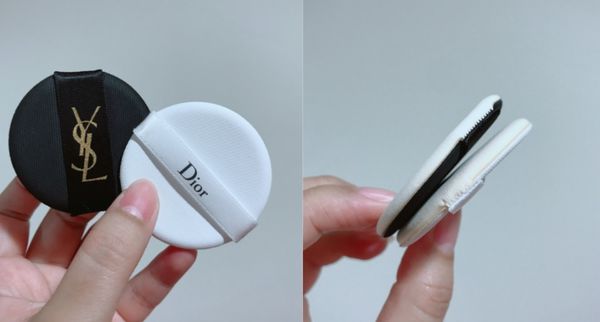 dior雪精灵和ysl气垫对比,diorysl气垫