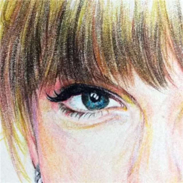 绘画~彩铅丨用彩铅如何描绘你心中的明星