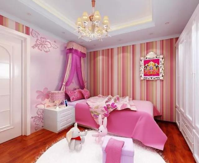 儿童小仙女公主房怎么设计更好看,女儿的公主房装修