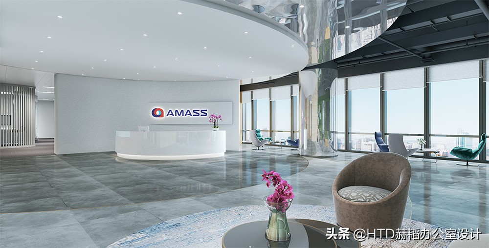 项目｜简约与色彩，国际物流服务商美设国际总部办公室设计装修