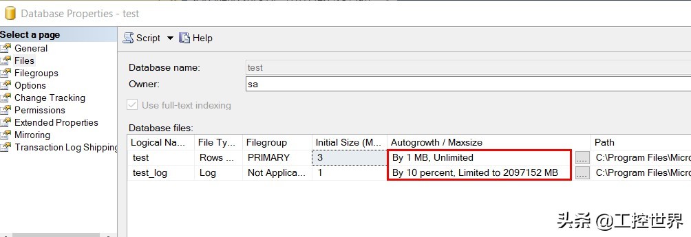 sqlserver内存设置,sqlserver数据库占用磁盘大