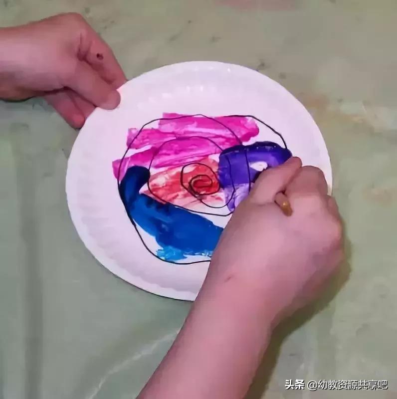 幼儿大班手工创意植物,幼儿园手工纸盘创意设计