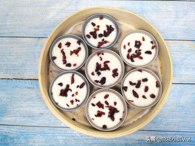 婆婆做红糖发糕,怎样做的大米发糕又软又糯又劲道