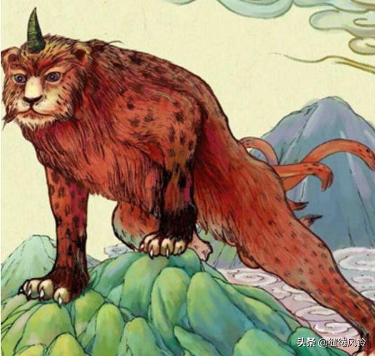 全部山海经神兽彩图,山海经76种神兽图片及名字