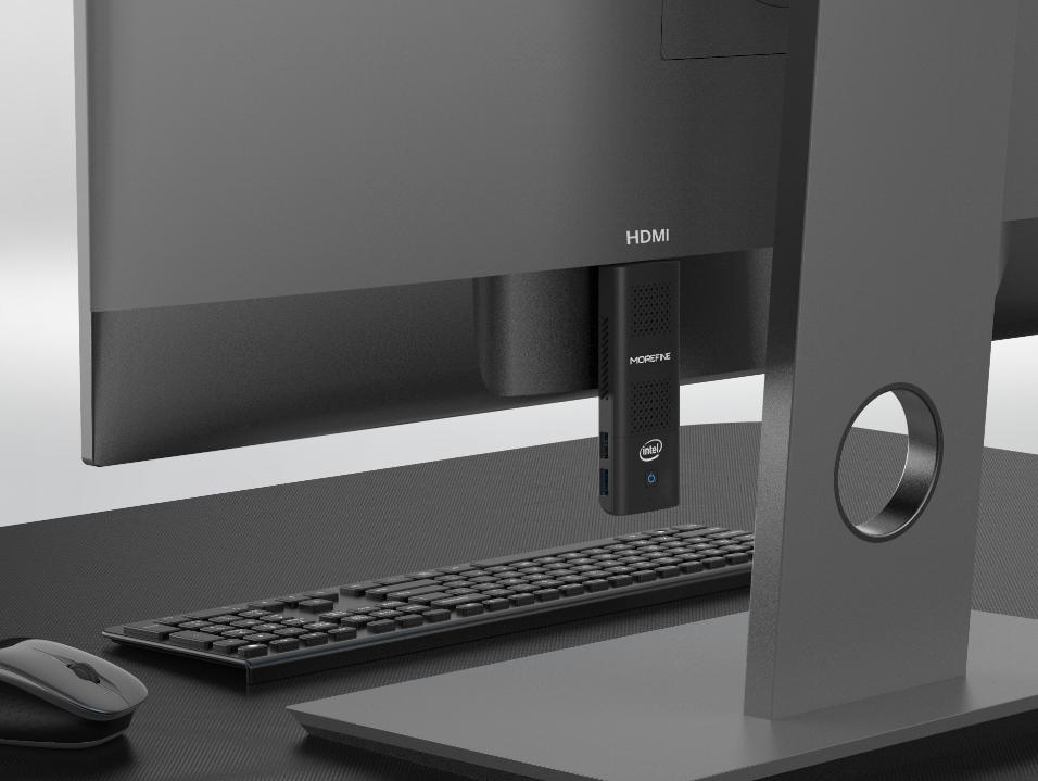 升级J4125处理器MOREFINEM1K电脑棒性能提升