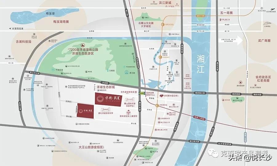 长沙洋湖片区规划,长沙洋湖垸片区规划图