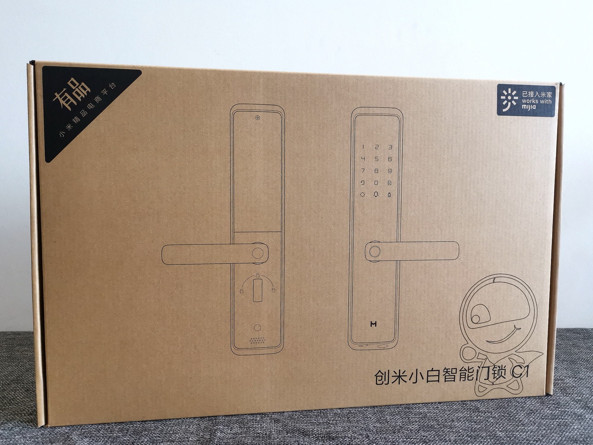 千元左右性价比最高的智能门锁,创米小白门锁c1