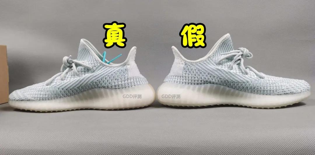 yeezy350蓝冰如何辨别真假,yeezy350冰蓝真假鉴别