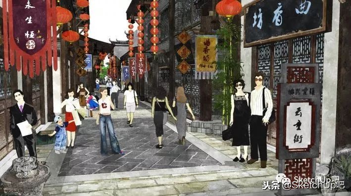 su建模还原照片,su建模自动赋予新材质