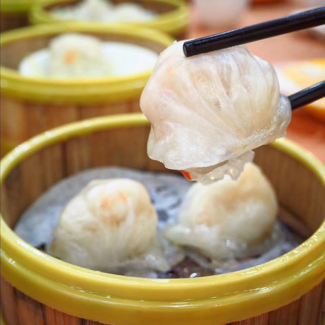 造型栩栩如生的港式点心，望见已不忍下箸