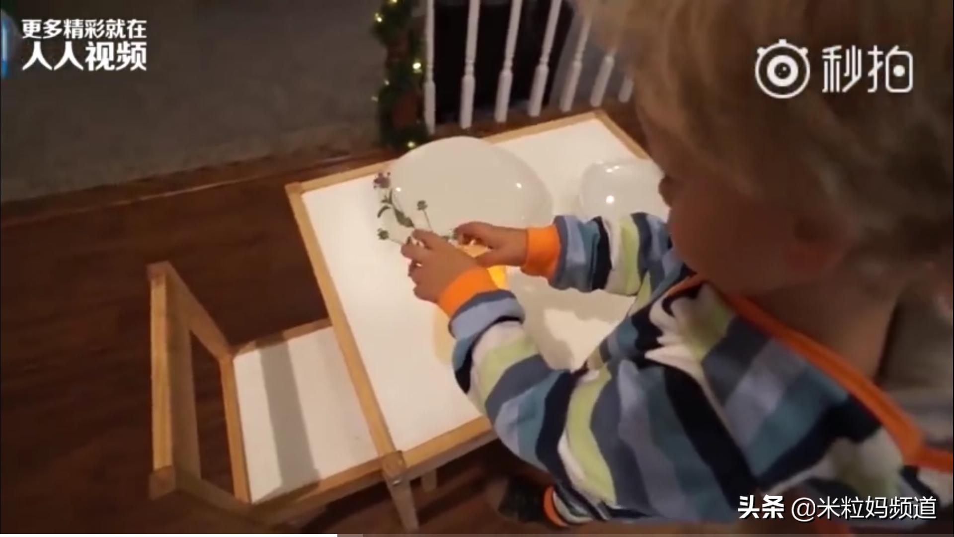 当三岁的儿子说，他要给一个特别的女孩做顿饭