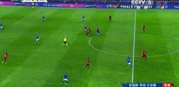意大利主场爆冷遭北马其顿绝杀,意大利vs西班牙莫拉塔进球庆祝