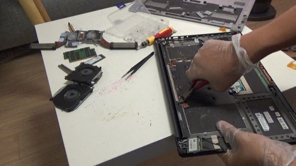 XPS9550升级Precision5530主板实战演习