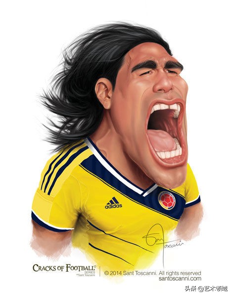 最新足球明星卡通漫画头像,足球明星卡通漫画头像