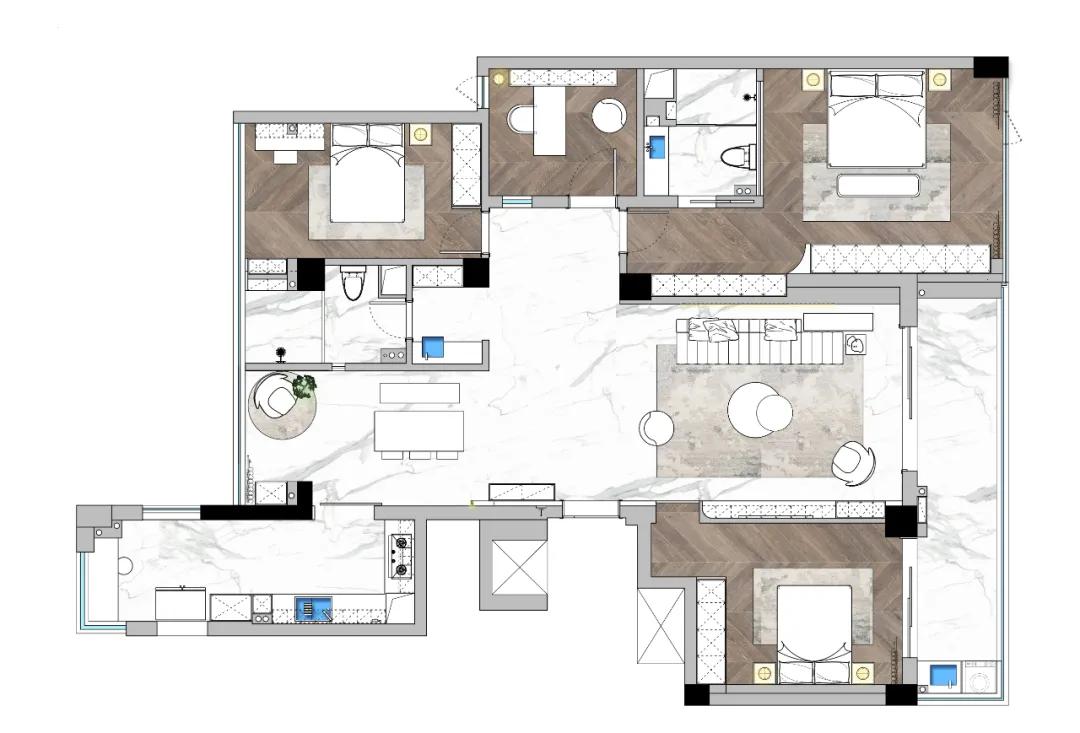 不同装修全包风格费用,不同平方的房型装修价格