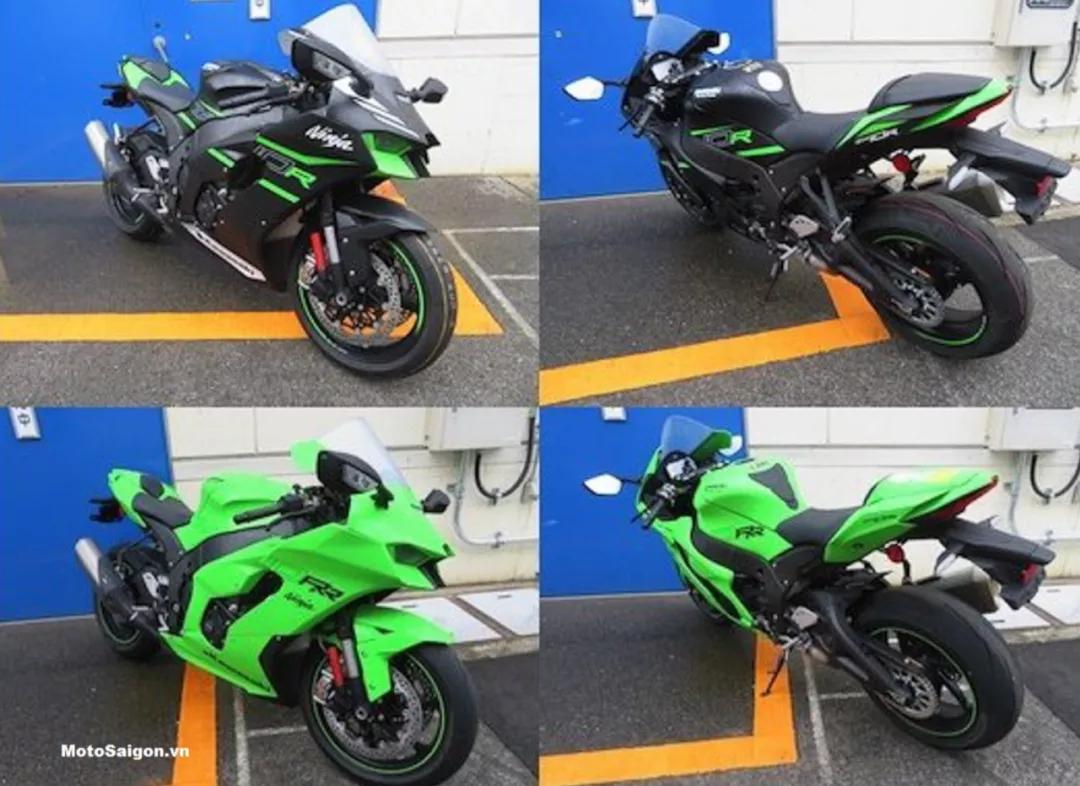 川崎发布新款四缸公升超跑zx-10r,2021款川崎ninjazx-10r标准版和krt版