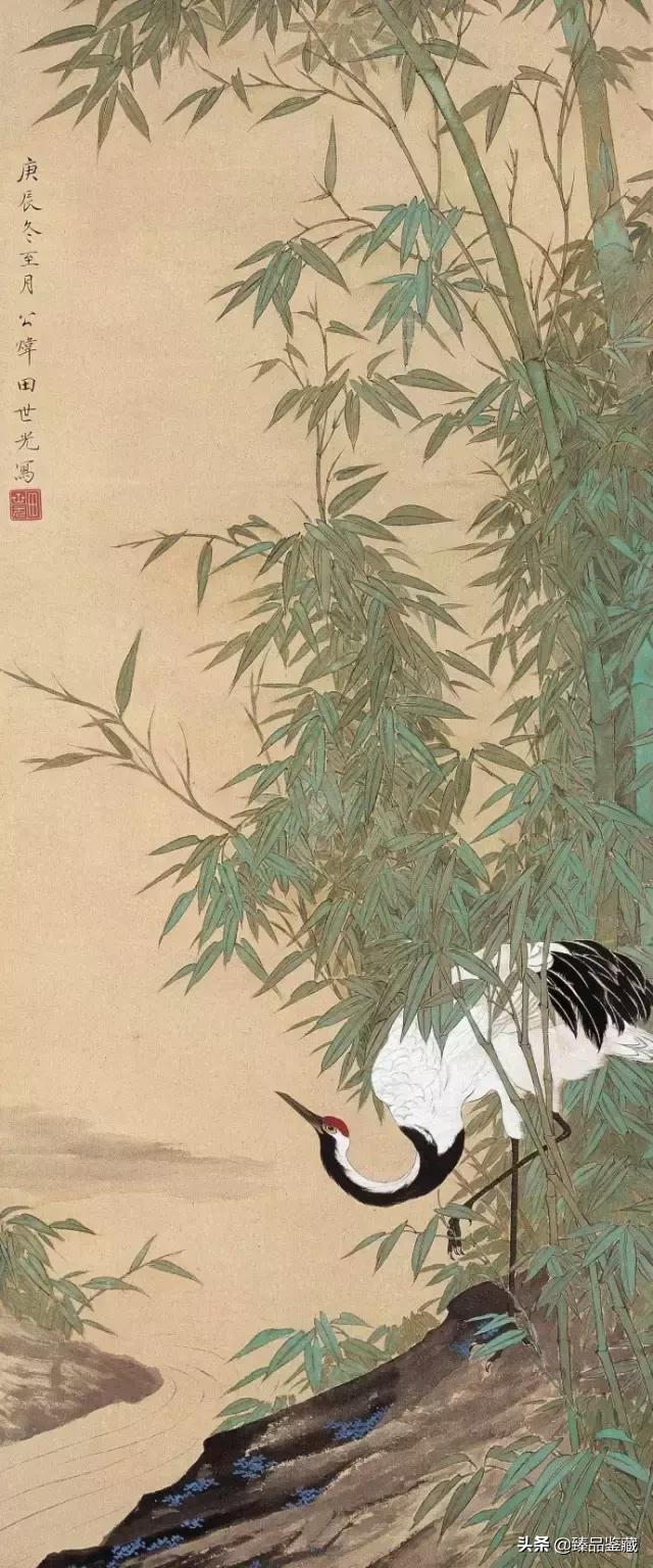 工笔大师田世光,工笔画大师田世光画孔雀好美