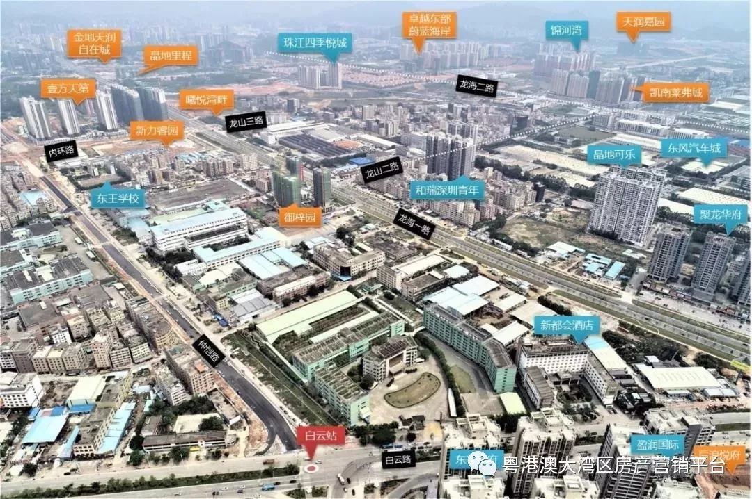 深圳地铁14号线惠州段白云站位置,深圳14号线惠州段最新站点规划