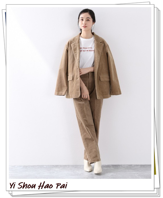 秋冬灯芯绒裤子女,秋冬白色灯芯绒裤子