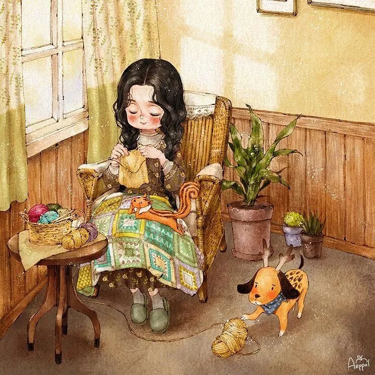 画风堪比宫崎骏,写实韩系画风画师