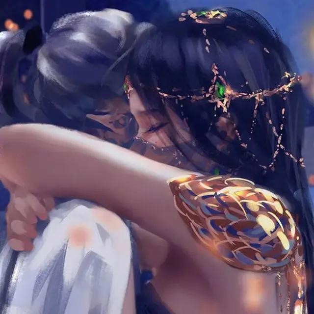 好看又搞怪的四人闺蜜头像,情侣头像搞怪可爱美少女