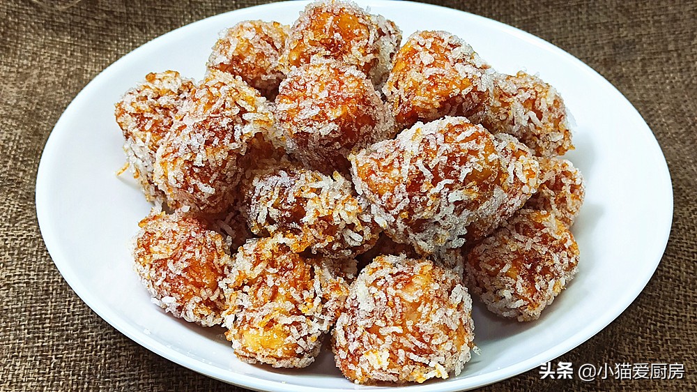 山药桂花糕超简单,亲手教你做山药糕点