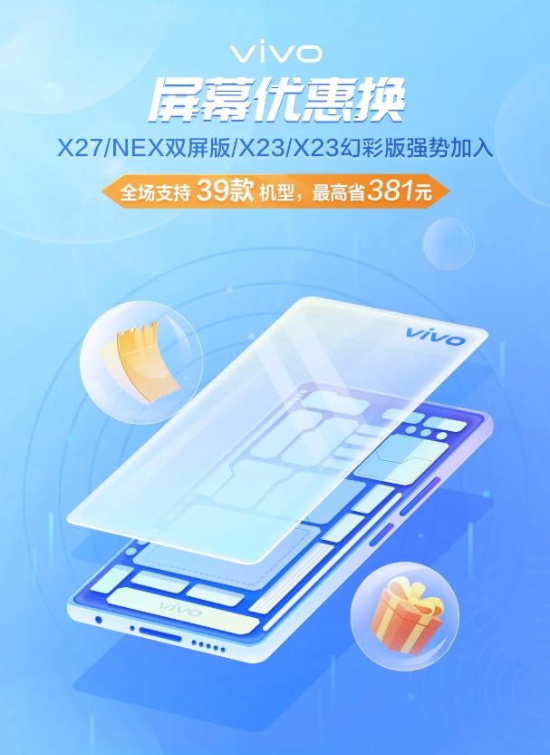vivo手机换屏优惠官方,vivo官网换屏优惠活动