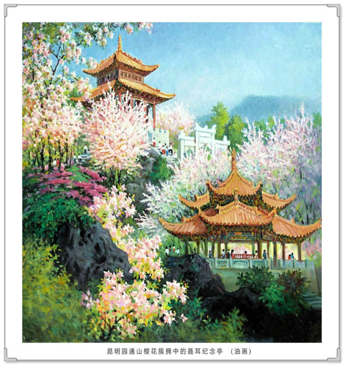 宫廷油画复古写真,高级灰风景油画写生作品