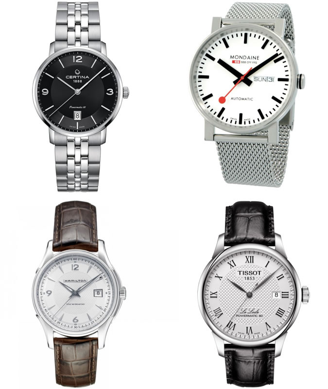 瑞士表入门机械表推荐,男士腕表指南