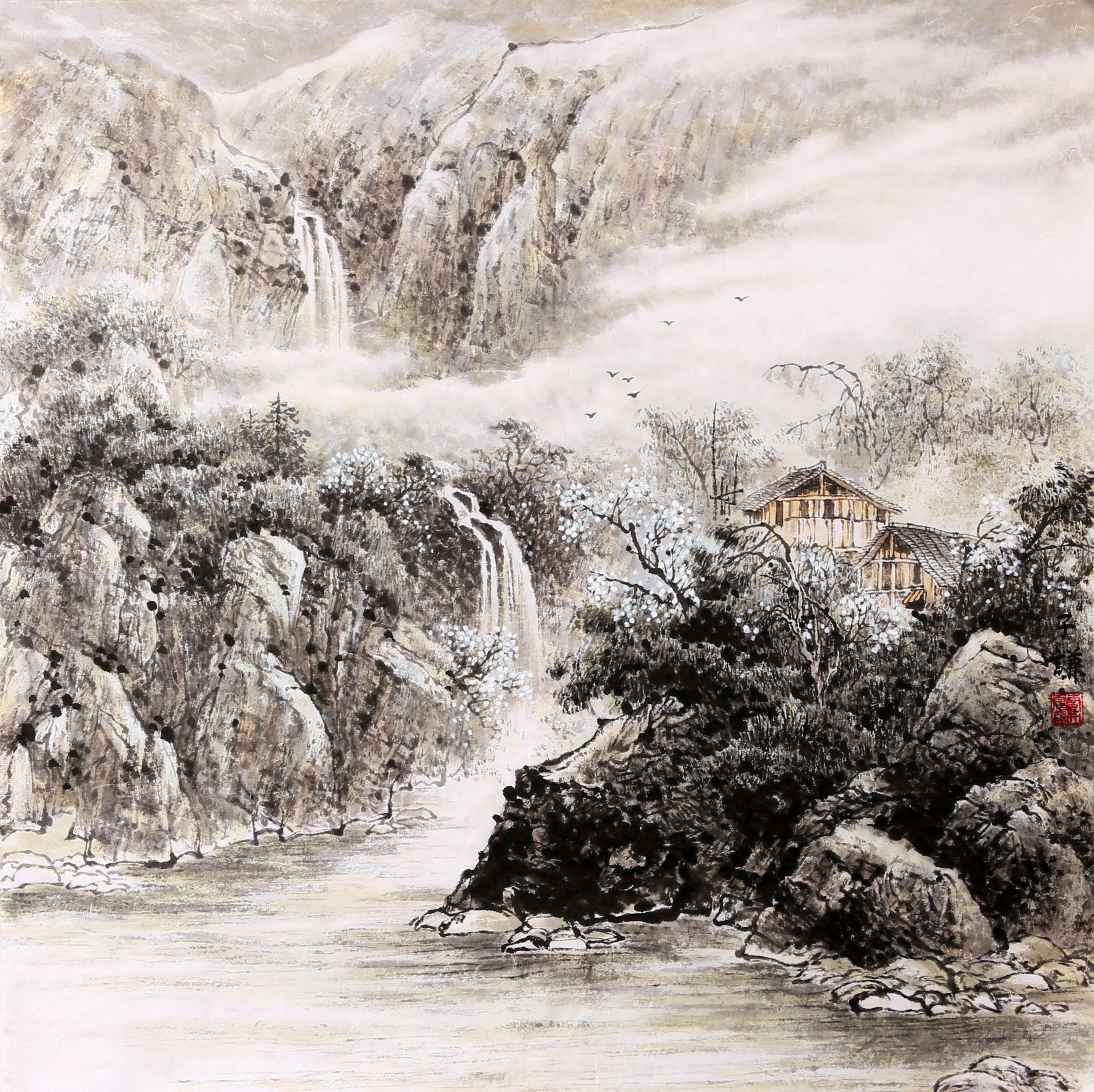 得一楼|第一百四十三期花鸟山水精品