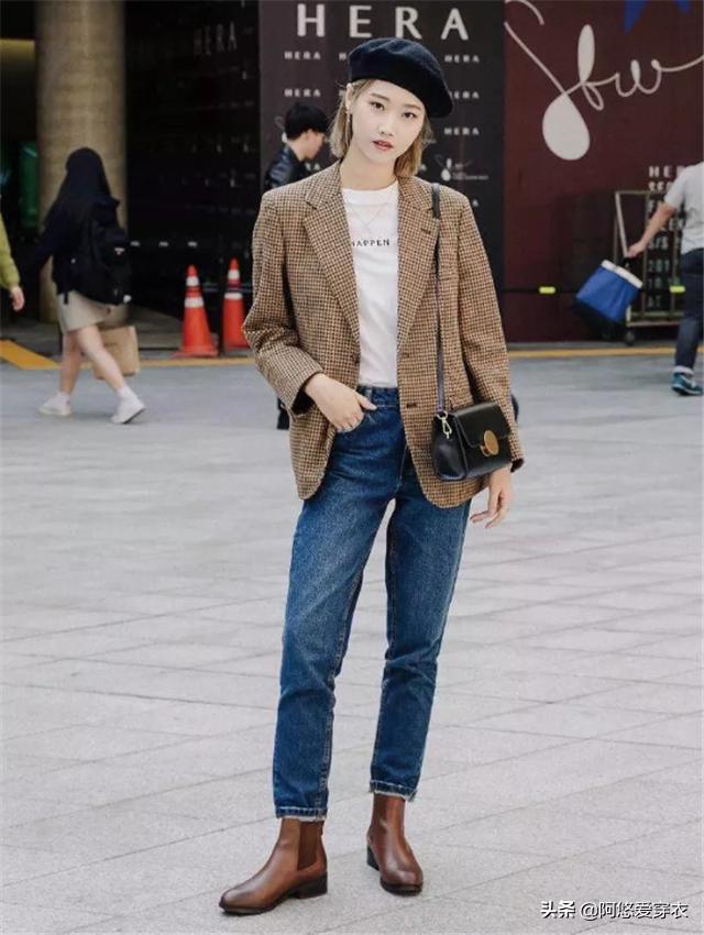 秋冬最火小黑靴买这4双准没错,秋冬新款高级感长筒靴小个子