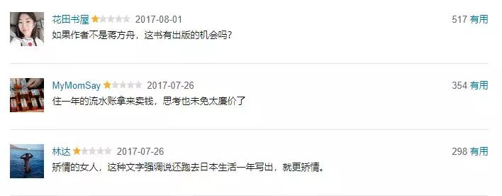 蒋方舟遭人吐槽的作品,蒋方舟看到自己的样子