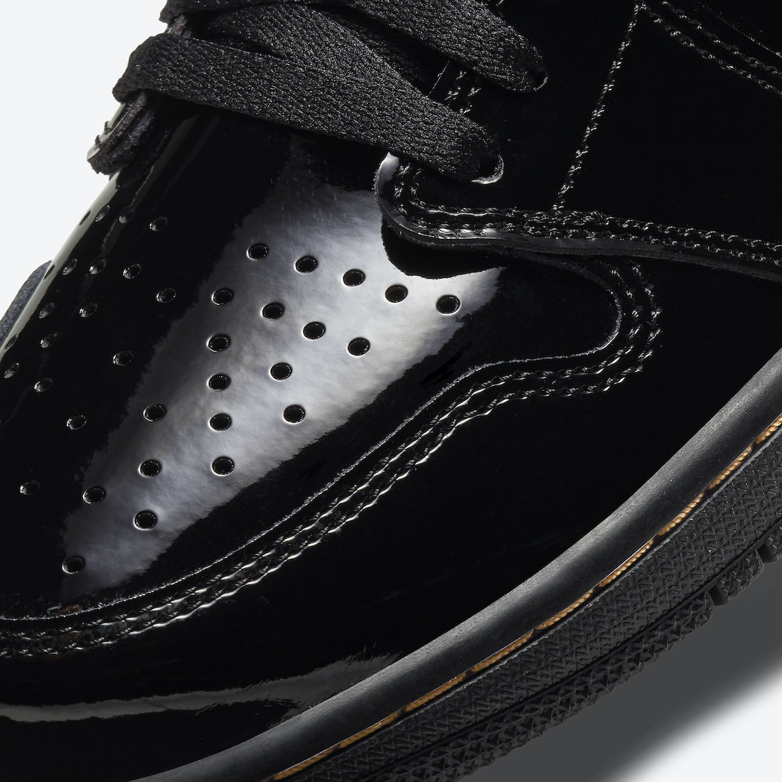 aj1mid黑金漆皮,aj1漆皮新款